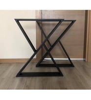 güvendekoratif metal masa ayak