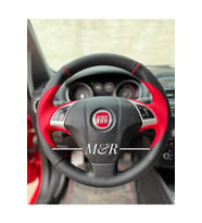 Fiat Spor Kesim Orijinal Kaplam Deri Direksiyon Kılıfı