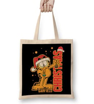 Garfield Christmas Bez Çanta Uzun Saplı