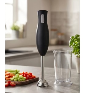El Blenderı Paslanmaz Çelik Metal Ayaklı Ergonomik Tasarımlı Mutfak Blender