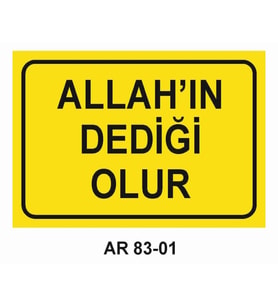 İŞ GÜVENLİĞİ UYARI LEVHASI 1 ADET PVC 21 X 29CM