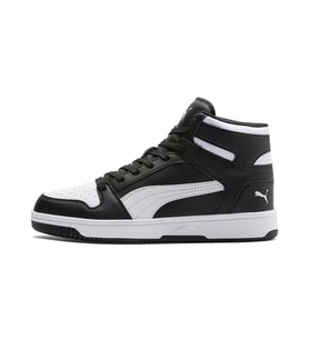 Puma 369573 01 Rebound LayUp SL Puma Black/Puma White Erkek Sneaker (Siyah)