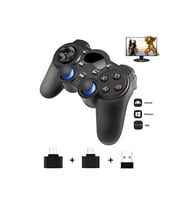 2.4g Wireless Gamepad Kablosuz Oyun Kolu Otg Pc Ps3 Kol Tv Box Android Tv Telefon/tablet Uyumlu (Siyah)