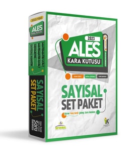 ALESİN Kara Kutusu SAYISAL SET Konu Özetli Dijital Çözümlü ÖSYM ARŞİV Çıkmış Sor