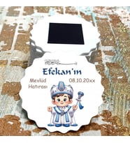 Magnet Hediyelik - Sünnet Çocuğu Tasarım Sünnet Hatırası Magnet