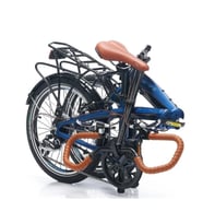 Carraro Flexi Comfort 20" Jant 32 CM 8 Vites V-Fren Katlanır Bisiklet Navy Mavi