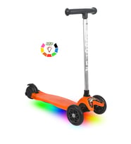 Scootix Pilli Işıklı 3 Tekerlekli Çocuk Scooter (Y.Turuncu)