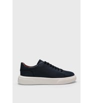 Lufian Tommy Lacivert Erkek Deri Sneaker