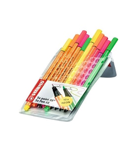 Stabilo Fineliner Point 88&Pen 68 Neon 10lu Set