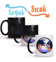 Goku Vegeta Sihirli Kupa Bardak Porselen