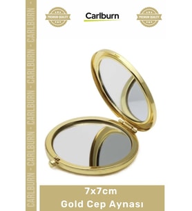 #CepAynası Promosyon Çelik Metal Hediyelik 7x7cm Sticker Uyumlu Kına Düğün Nikah Hediyesi Gold Cep A