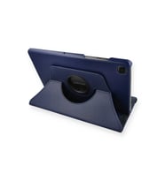 Pilelistore   Samsung Galaxy T500 Tab A7 10.4 Kılıf 360 Tablet Deri Kılıf - Lacivert