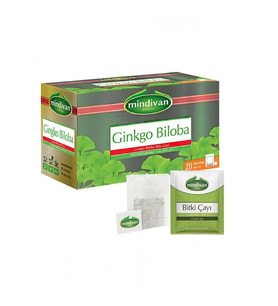 Mindivan Ginkgo Biloba Çayı 20 'Li Süzen Poşet 1Adet