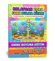 Kolaydan Zora Fark Bulma Kitabı – Zekâyı Geliştiren Eğlence!