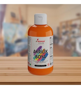 Lexroo Turuncu Akrilik Boya 250gr