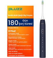 Smart Sonic Elektrikli Şarjlı Diş Fırçası 180 Gün Şarj Süresi (LACİVERT)