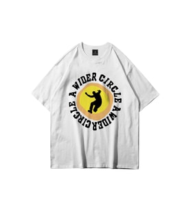 Trendiz Unisex A Wider Circle Beyaz Tshirt