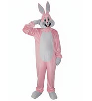 Bugs Bunny Tavşan Kostümü Yetişkin (Pembe)