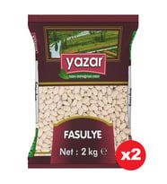 Yazar Kuru Fasulye 2 Kg. x 4 Paket