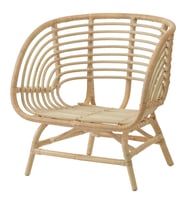 Rattan Koltuk, Mindersiz
