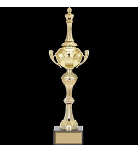 ODAK KUPA - Figürlü Kupalar - Satranç Figürlü Kupalar FG-062 B - 44 cm