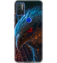 Reeder P13 Blue Max Pro Kılıf Silikon Desen Şahin 1756