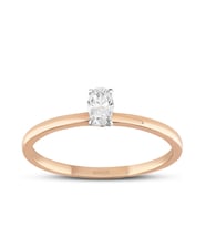 0.20 Karat Oval Tektaş Pırlanta Yüzük
