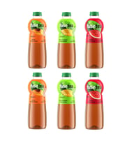 Fuse Tea Soguk Cay 1 lt 6 lı Karma Paket Seftali-Mango Ananas-Karpuz