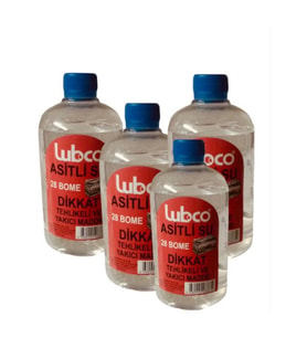 Asitli Su(akü Asiti)500ml x 4