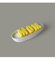 Anneye Hediye El Yapımı Özel Dekoratif Beton Saksıda %100 Doğal Soya Wax Mum
