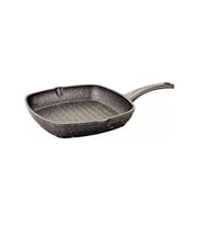 OMS Collection 28X28 cm Granit Grill Tava Gri
