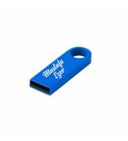 Kişiye Özel Anahtarlık Zincirli Hediyelik Kutulu Usb Flash Bellek 32 Gb (Mavi)