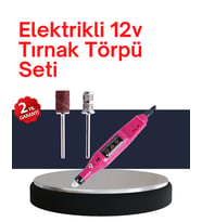6 Uçlu Elektrikli Manikür Pedikür Seti