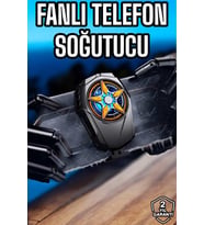 Northcity Fanlı Radyatör Telefon Soğutucu - Işıklı Tasarım ve Hızlı Şarj Göstergesi
