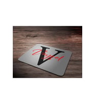 KİŞİYE ÖZEL V HARF BASKILI MOUSE PAD