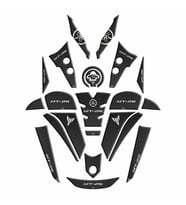 Yamaha Mt25 2020 - 2024 Uyumlu Full Tank Pad Set 007