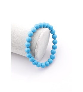 Turkuaz Doğal Taş Bileklik 8 mm Küre Kesim