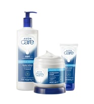 Avon Care Gliserin ve Badem Sütü içeren Yoğun Nemlendirici El, Yüz ve Vücut Kremi Paketi