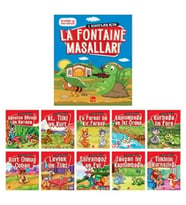La Fontaine Masalları (10 Kitap+Soru Kitapçığı)