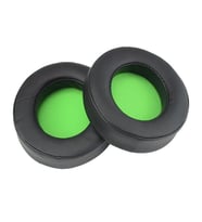 Razer Kraken 7.1 Chroma V2 Uyumlu Cool Gel Kulaklık Süngeri Padi Kulaklık Pedi (Yeşil)