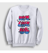 Presmono Unisex Beyaz Not Like Us Müzik Kendrick Lamar Sweatshirt 504108tt