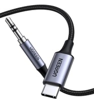 USB C Aux Kablosu 3.3FT DAC Tip C - 3,5 mm Kulaklık Ses Adaptörü Hi-Fi Stereo Erkek Araba Yardımcı iPhone 17 Pro Max 16 Pro 15 Galaxy S25 S24 Ultra A56 iPad Pixel 10/9 (1M) ile Uyumlu