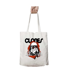 Star Wars Stormtrooper Clones Powell Peralta Ripper iki Tarafı Kalıcı Baskılı Yıkanabilir Çanta