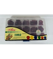 Cremonia GP06S3-100 Jazz Tipi Damla Pena - 100'lü Ekonomik Paket (Aksesuar)  Heavy (Sert) Kalınlık, Kırmızı Renk, Yüksek Tutuş Hissiyatı ve Uzun Ömürlü Kullanım
