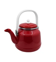 Orcamp Retro Emaye Kamp Çaydanlığı Kırmızı OUT-1551