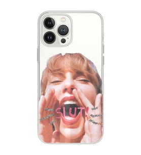Iphone 12 PRO Uyumlu Taylor Swift Tasarımlı Şeffaf Telefon Kılıfı