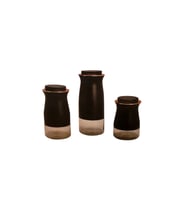 Perotti Caprice 3'lü Kavanoz Set Siyah