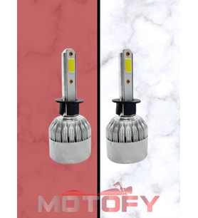 H1 LED FAR AMPÜLÜ TAKIMI BEYAZ 72W 8400 LÜMEN (2 ADET)