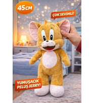 Peluş Jerry 45 CM  Yumuşacık Sevimli Çizgi Karakter Oyuncak