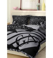 Nevresim Takımı Çift Kişilik Pamuklu Saten Kumaş 6 Parça 3D Dijital Baskı Duvet Cover Set Model No:3